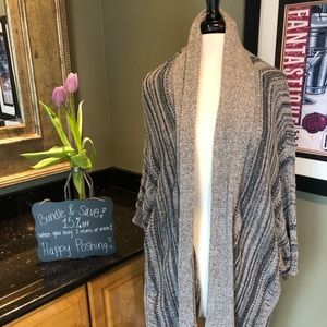 Lane Bryant metallic neutral cardigan size 22/24